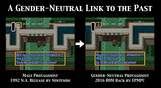 A Gender-Neutral Link to the Past