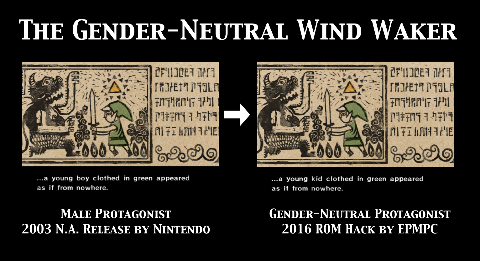 The Gender-Neutral Wind Waker
